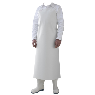 TABLIER NITRILE BLANC BRAVO