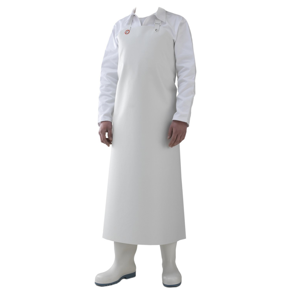 TABLIER NITRILE BLANC BRAVO