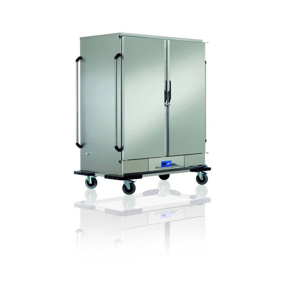 ARMOIRE DE TRANSFERT CHAUD GN 2/1 AVEC HUMIDIFICATEUR 20 NIVEAUX