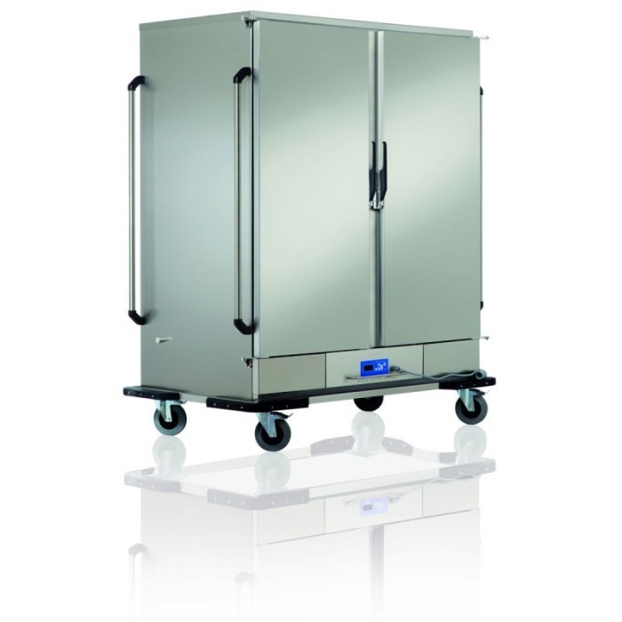 ARMOIRE DE TRANSFERT CHAUD GN 2/1 AVEC HUMIDIFICATEUR 20 NIVEAUX