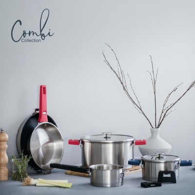 POELE ANTIADHERENTE AMOVIBLE COMBI D32CM