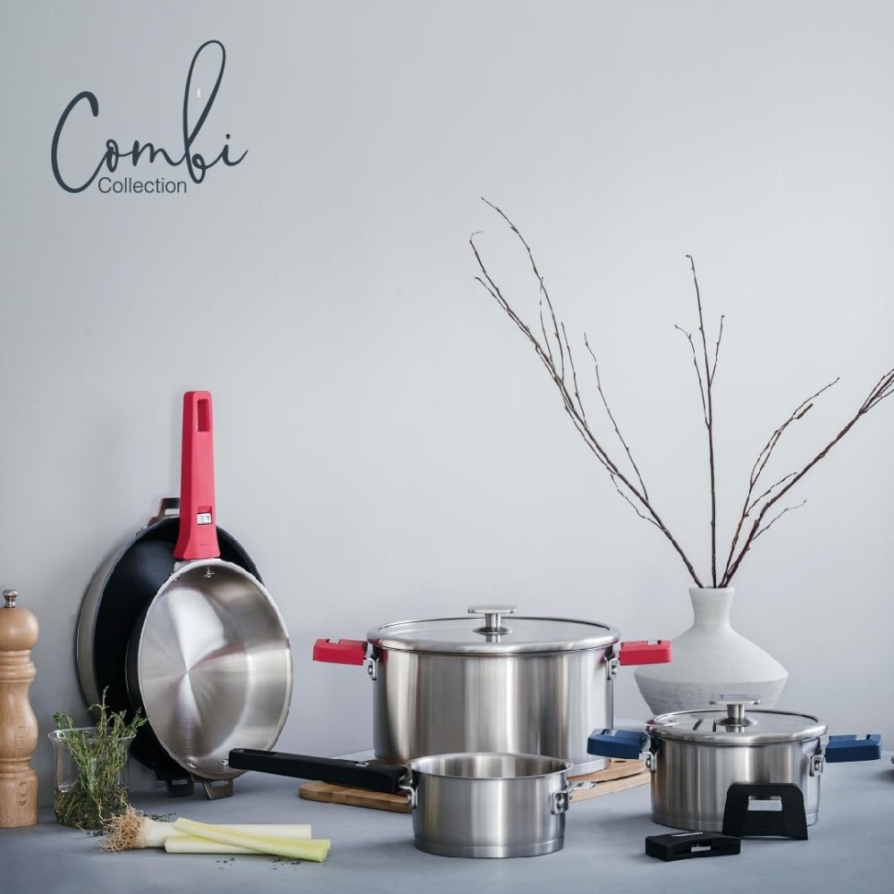 POELE ANTIADHERENTE AMOVIBLE COMBI D32CM