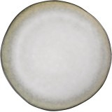 DESTOCKAGE 6 ASSIETTES PLATES SHADOW 28CM NACRE