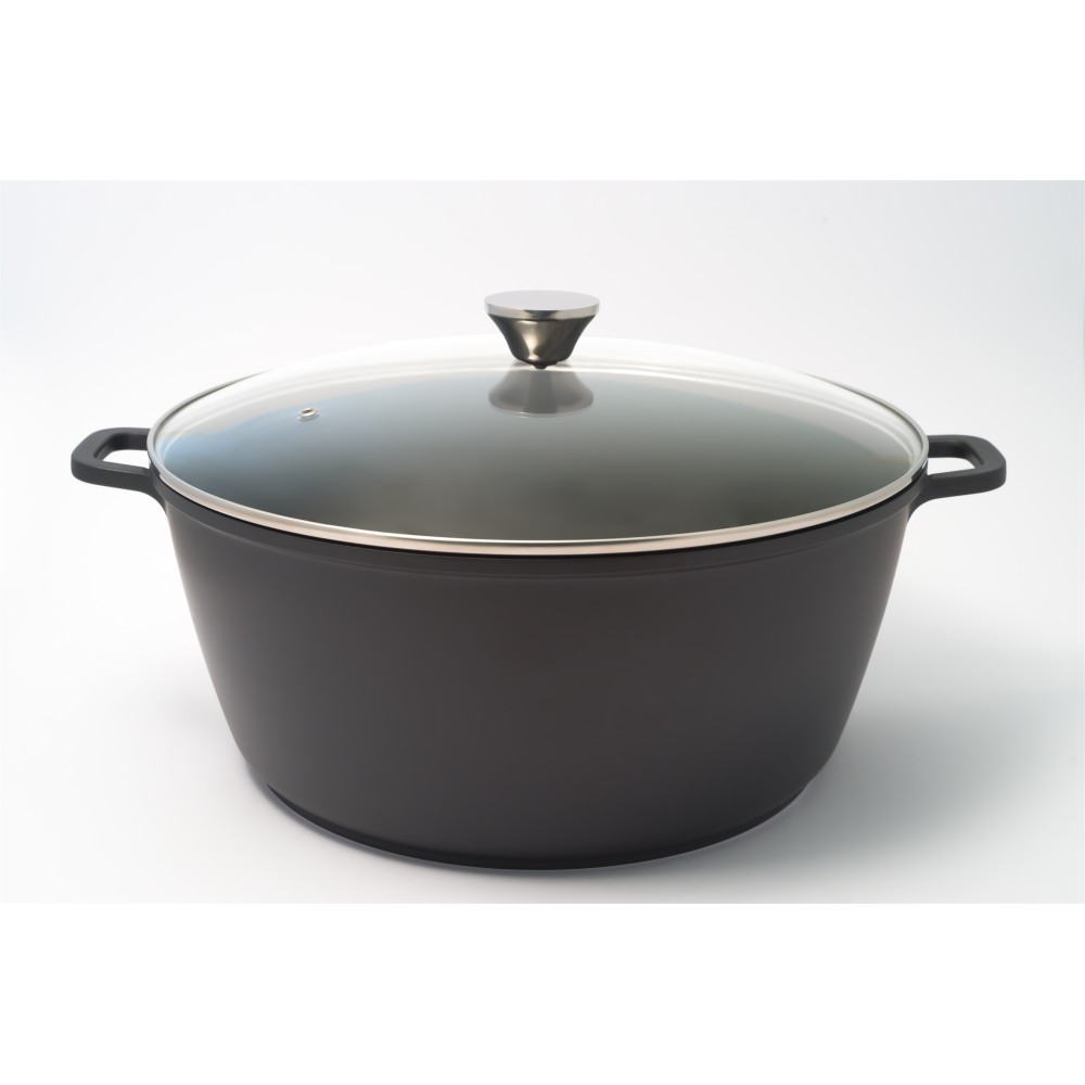 MIJOTEUSE HAUTE 36CM FONTE D'ALUMINIUM