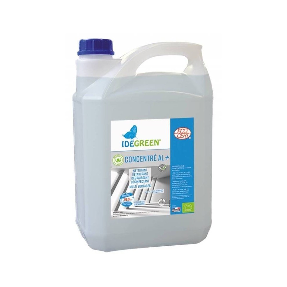 IDEGREEN RESPECT HOME CONCENTRE AL+ ECODETERGENT ECOCERT 5L