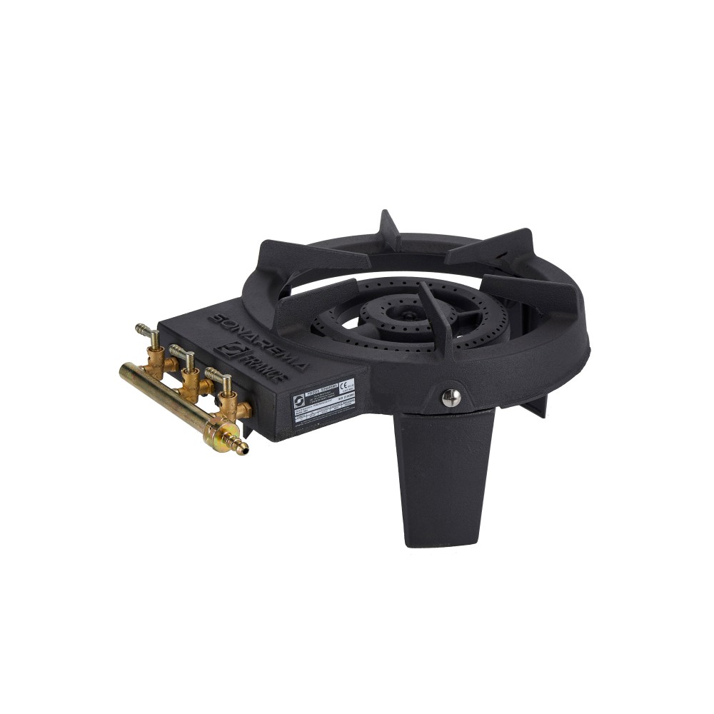 RECHAUD A GAZ 3PIEDS FONTE NOIRE