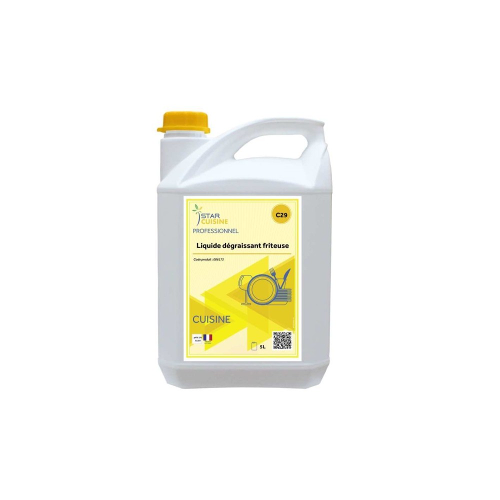 STAR CUISINE LIQUIDE DEGRAISSANT FRITEUSE ET GRAISSE CUITE 5L