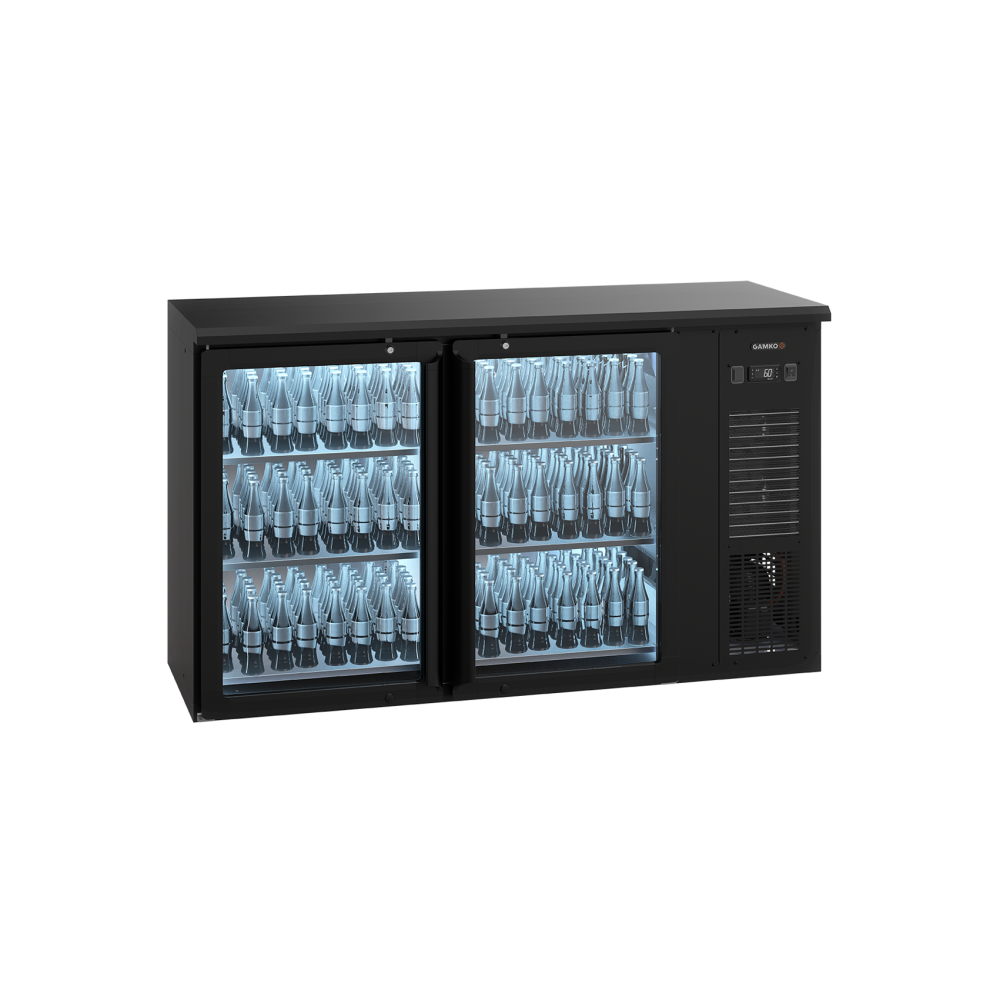 ARRIERE BAR ECO-LINE 2 PORTES VITRE