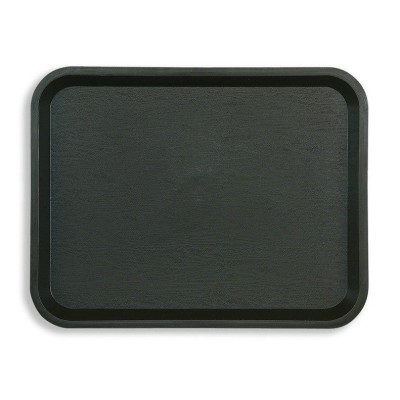PLATEAUX FAST FOOD NOIRS 35 X 27.2 CM