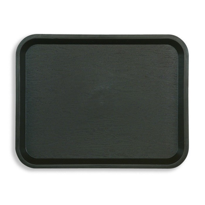 PLATEAUX FAST FOOD NOIRS 35 X 27.2 CM