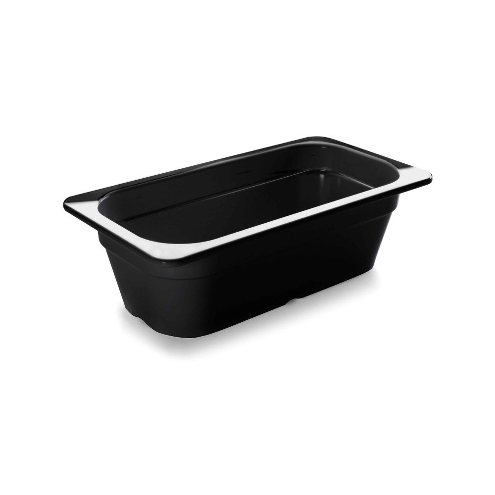 BAC GASTRO 1/3 H 65 MELAMINE NOIR