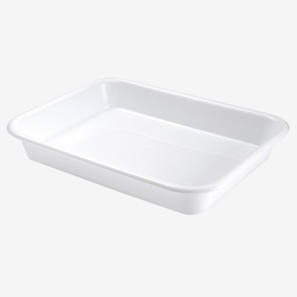 BAC PLAT/PLATEAU DE RETENTION 10L BLANC