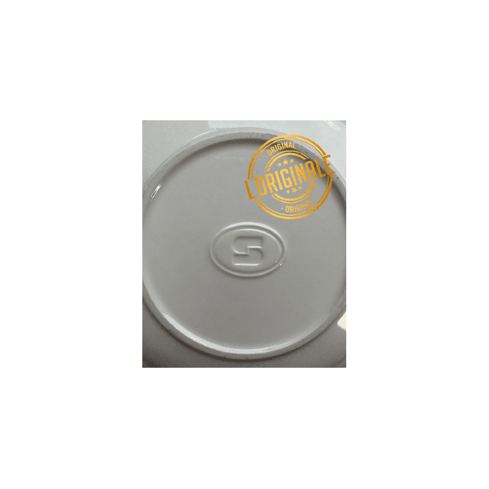 ASSIETTE CREUSE OSLO N°8 BLANCHE 18,8 x 18 CM