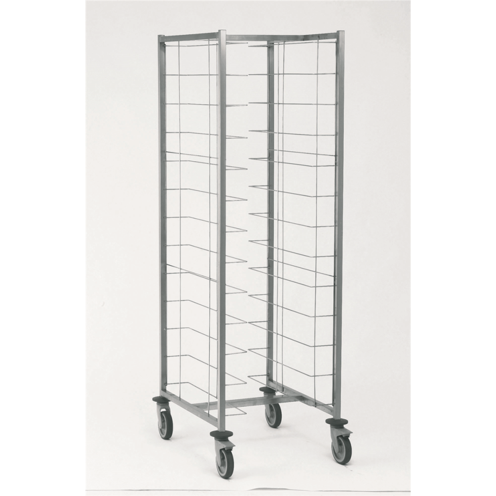 CHARIOT CAFETERIA 2X12 NIVEAUX