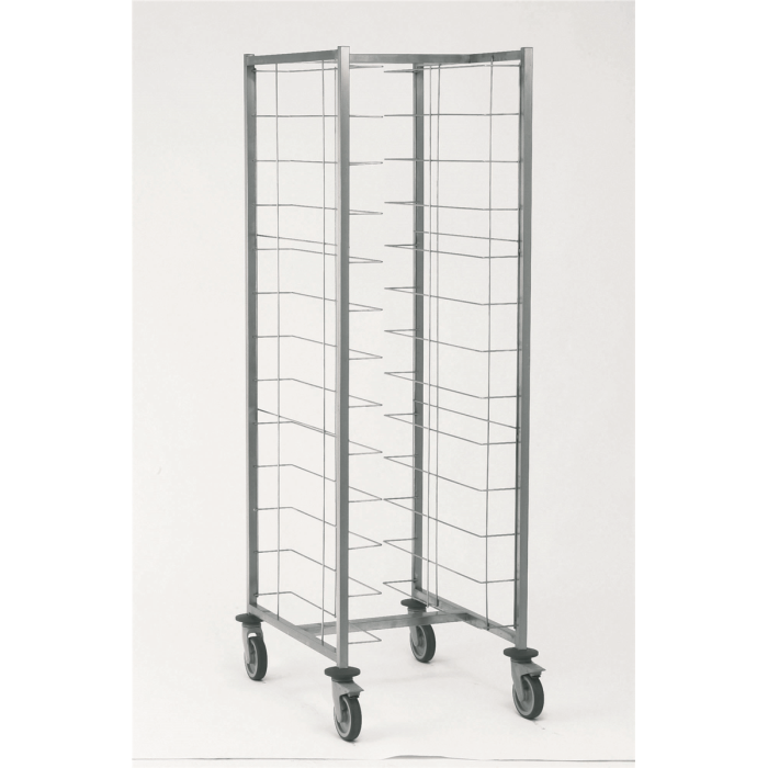 CHARIOT CAFETERIA 2X12 NIVEAUX