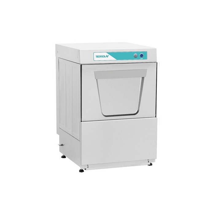 LAVE VERRES COMMANDE MECANIQUE 40X40 AVEC POMPE DE VIDANGE