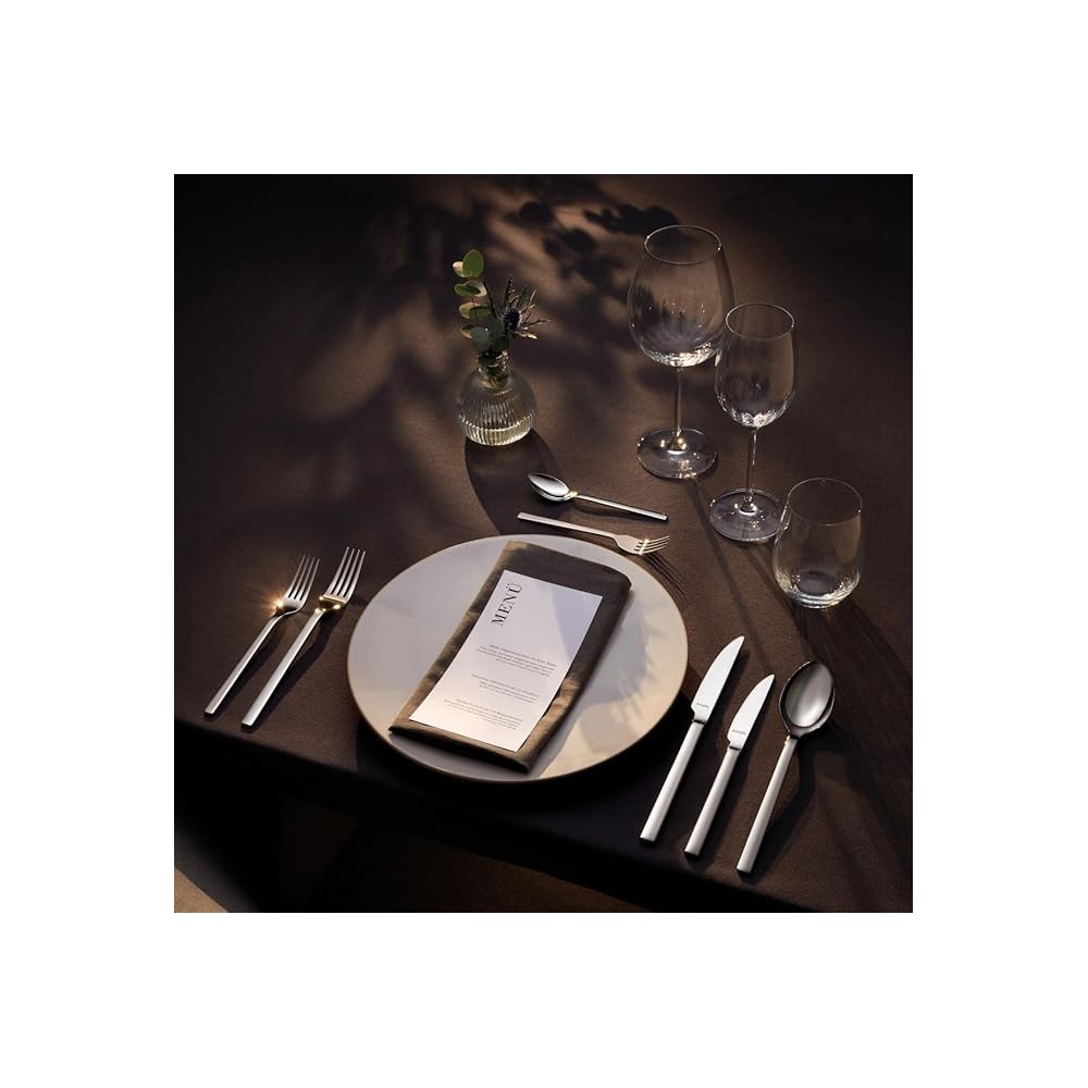 12 CUILLERES DE TABLE CUBE