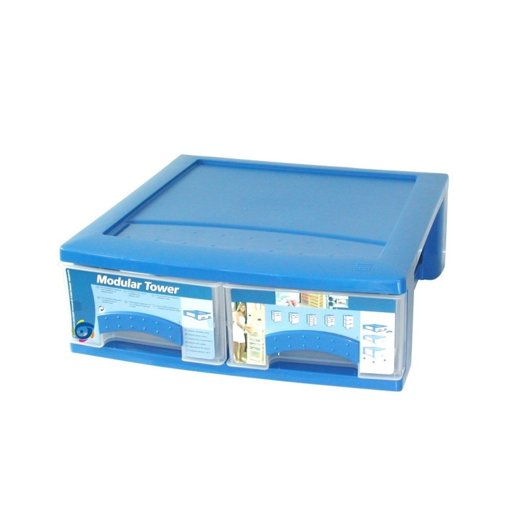 BLOC 2 TIROIRS MODULAIRES