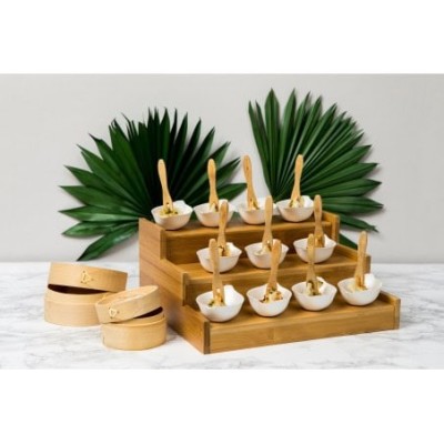 MINI FOURCHETTE BAMBOU 90 MM KAMALA X 50 PIECES