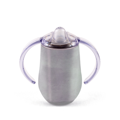 6 TASSES A ANSES 30 CL INOX AVEC COUVERCLE ET BEC FIXE