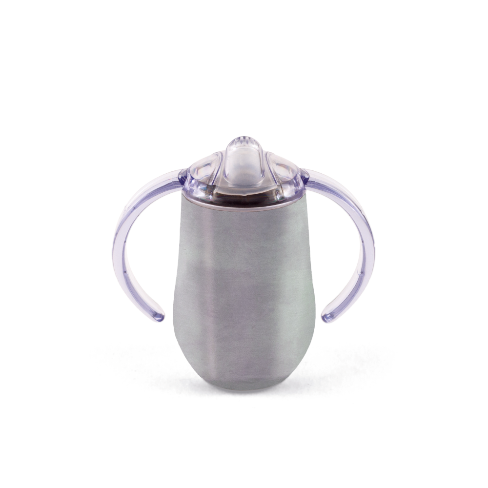 6 TASSES A ANSES 30 CL INOX AVEC COUVERCLE ET BEC FIXE