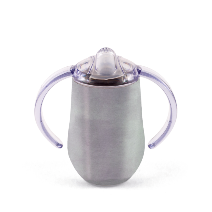 6 TASSES A ANSES 30 CL INOX AVEC COUVERCLE ET BEC FIXE