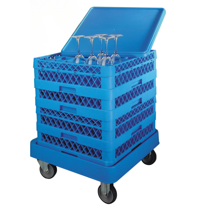 CHARIOT POUR CASIERS SANS POIGNEE