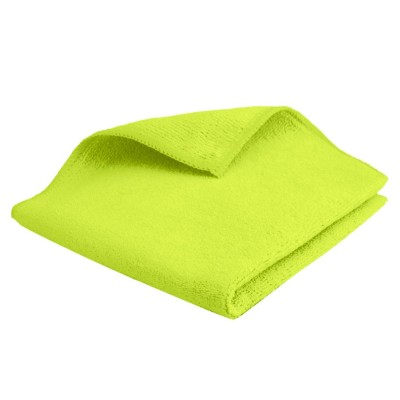 LAVETTE MICROFIBRE ECOLINE 32X36 JAUNE EN LOT DE 5