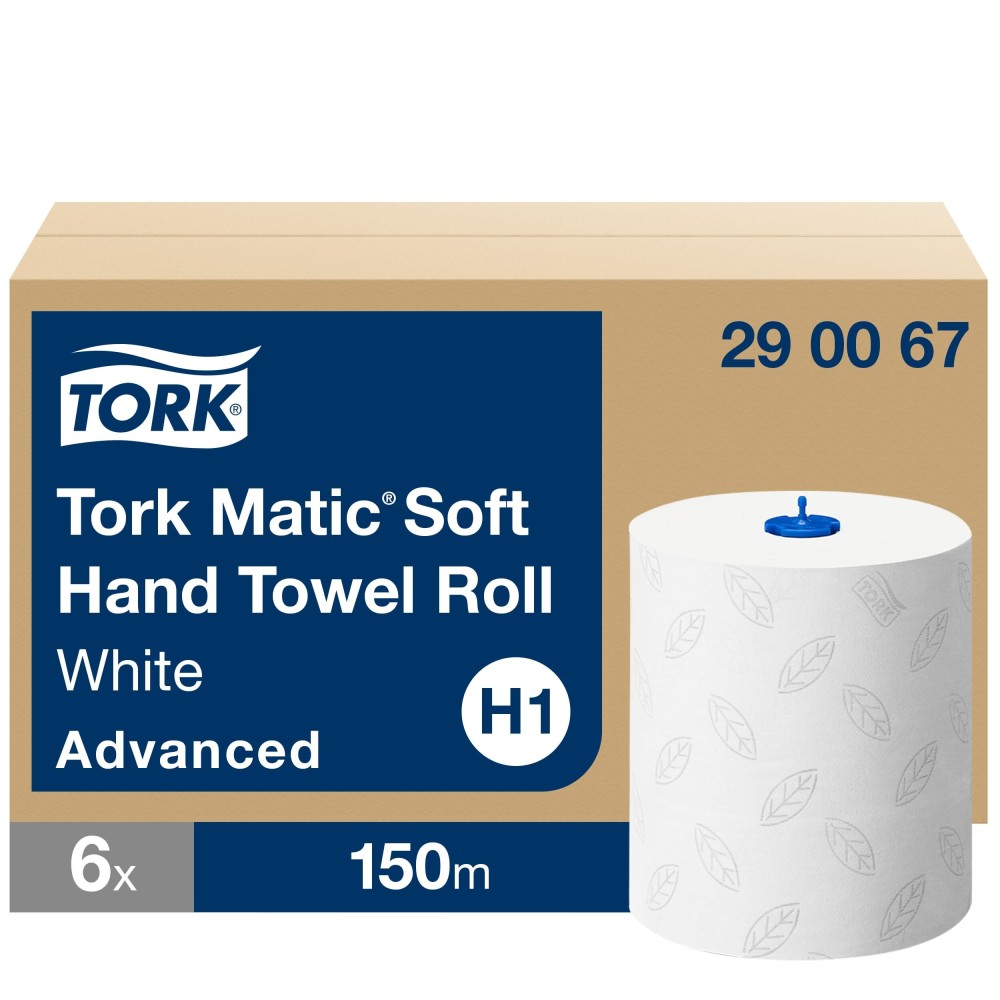 ESSUIE MAINS ROULEAU TORK  2 PLIS BLANC  COLIS DE 6