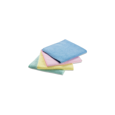 LOT DE 5 LAVETTES MICROTUFF VERTES 36X36