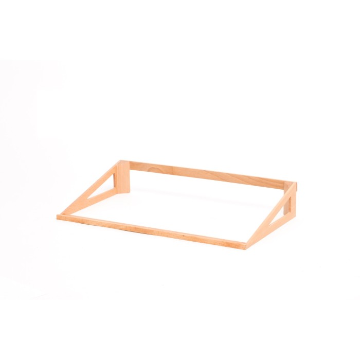 SUPPORT REHAUSSEUR CAISSE EN BOIS