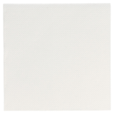 2400 SERVIETTES COCKTAIL 20X20 BLANCHES DOUBLE POINTS