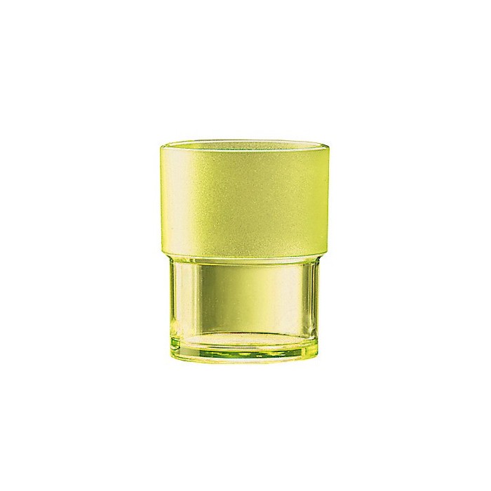 VERRE 16 CL COPOLYESTER JAUNE