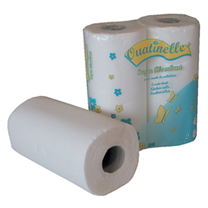 ESSUIE TOUT BLANC 50 FORMATS - 2 PLIS X40 ROULEAUX