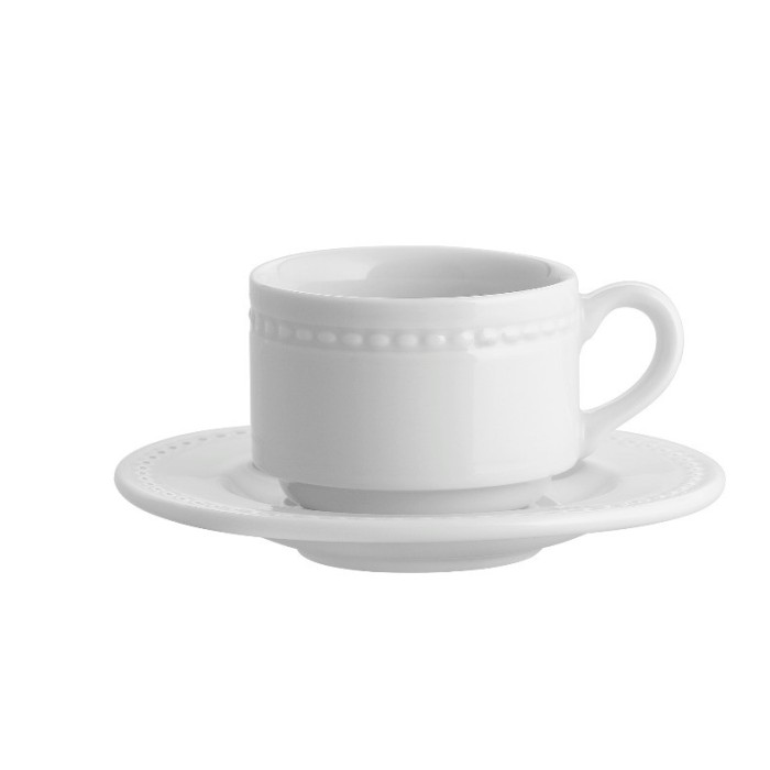 PAIRE TASSE THE 20CL PERLA X6