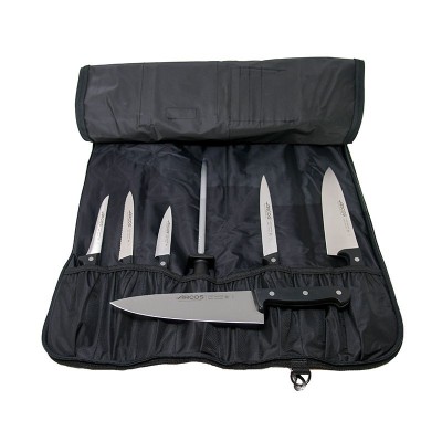 TROUSSE MAITRE GARNIE 7 COUTEAUX + FUSIL