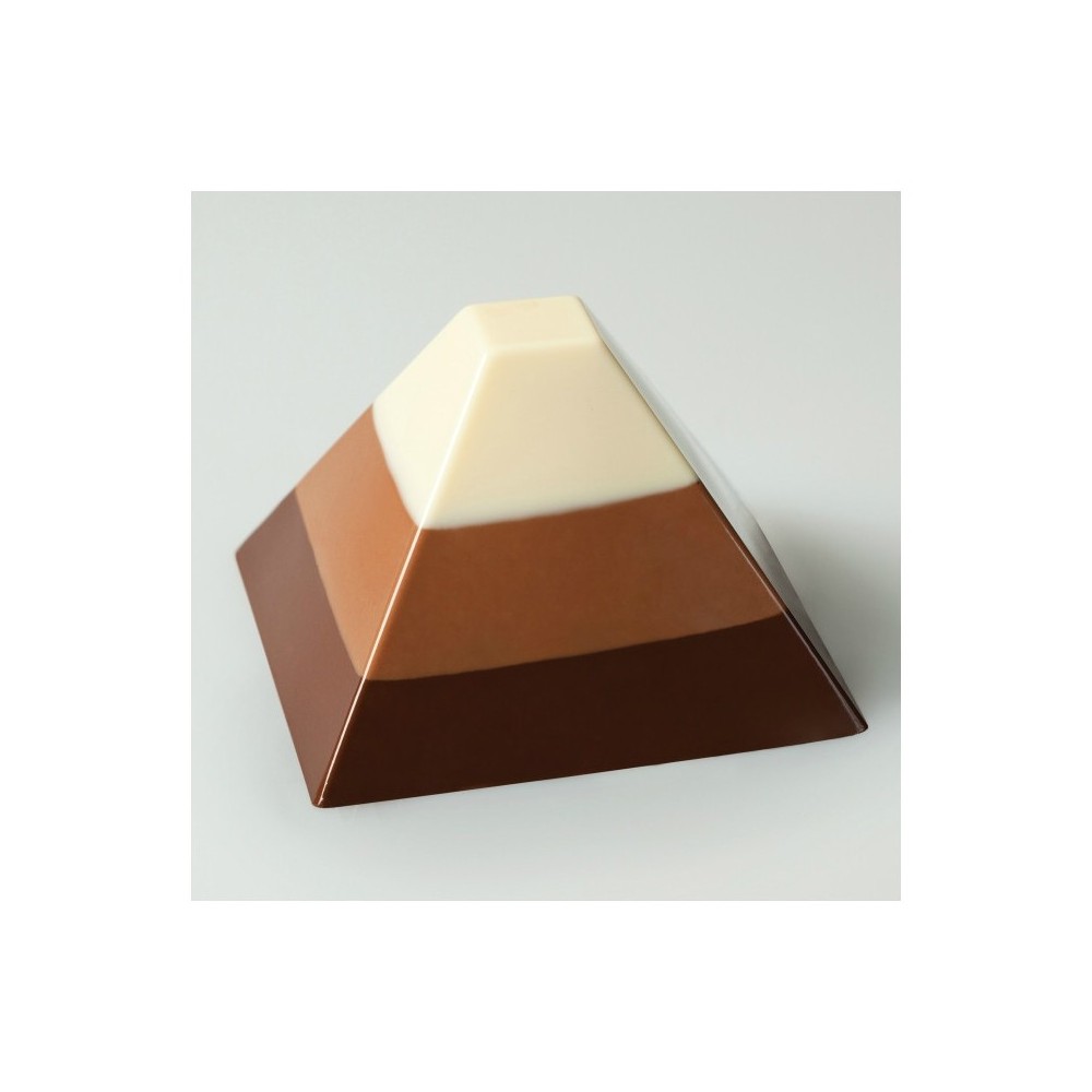 MOULE SILICONE 60X40 CM PYRAMIDE 65X65X35