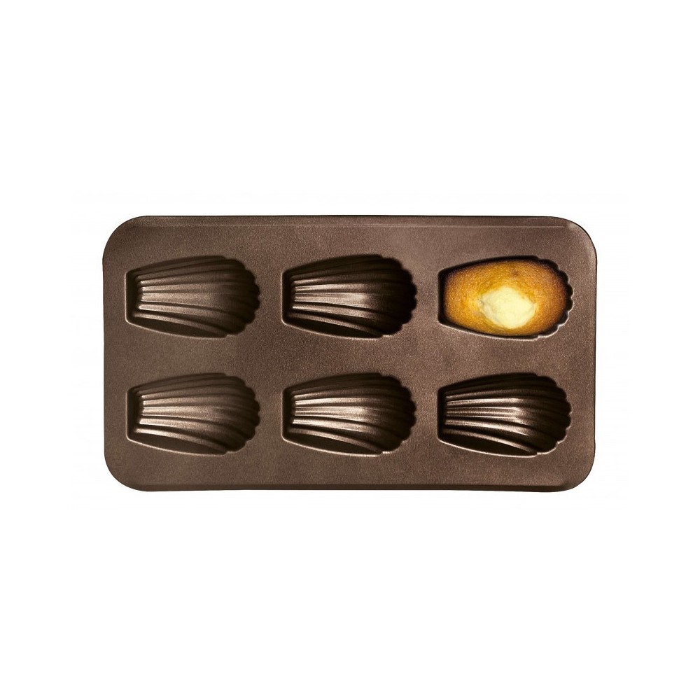 PLAQUE À MADELEINES ANTI-ADHÉRENTE