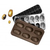 PLAQUE À MADELEINES ANTI-ADHÉRENTE