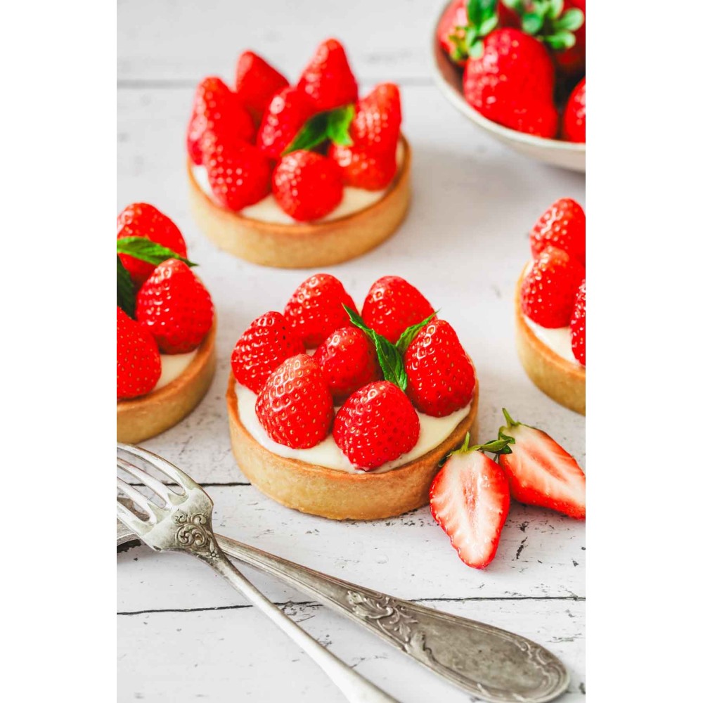 MOULE À TARTELETTE ANTI-ADHÉSIF DIAMÈTRE 12CM