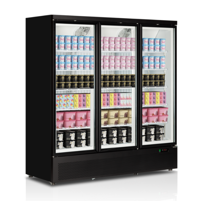 VITRINE MURALE LIBRE SERVICE 3 PORTES