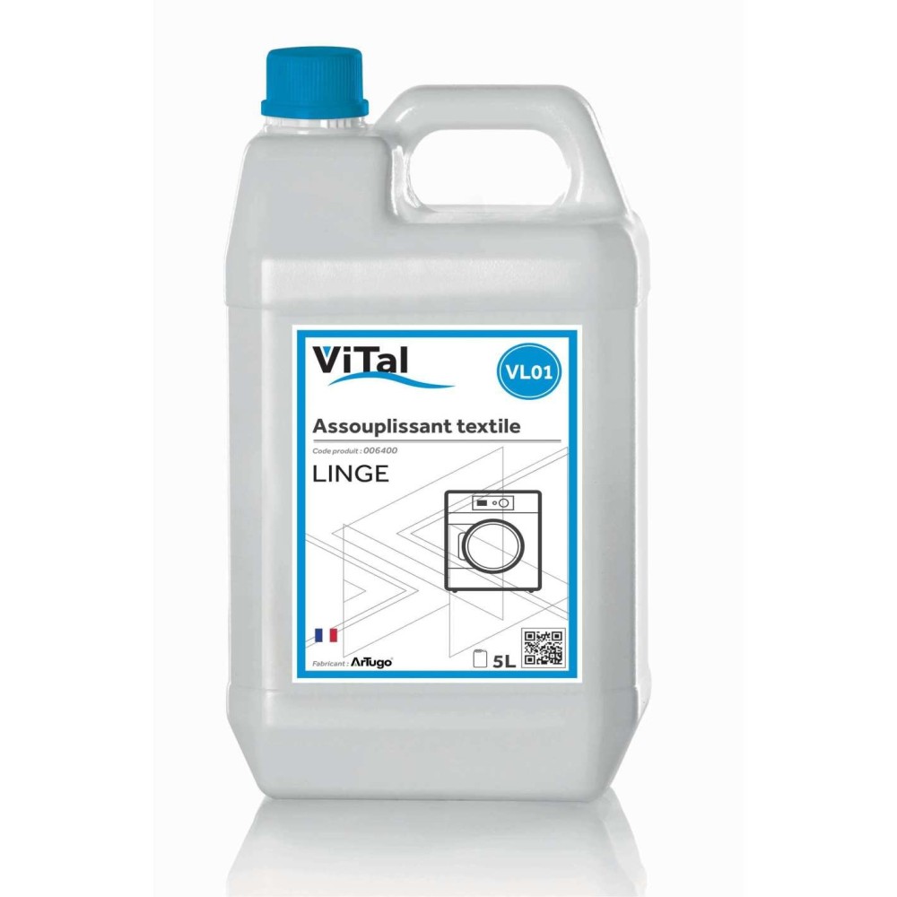 VITAL LINGE ASSOUPLISSANT TEXTILE 5L