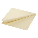 SERVIETTE OUATE 2 PLIS 40X40CM CREME X 1250