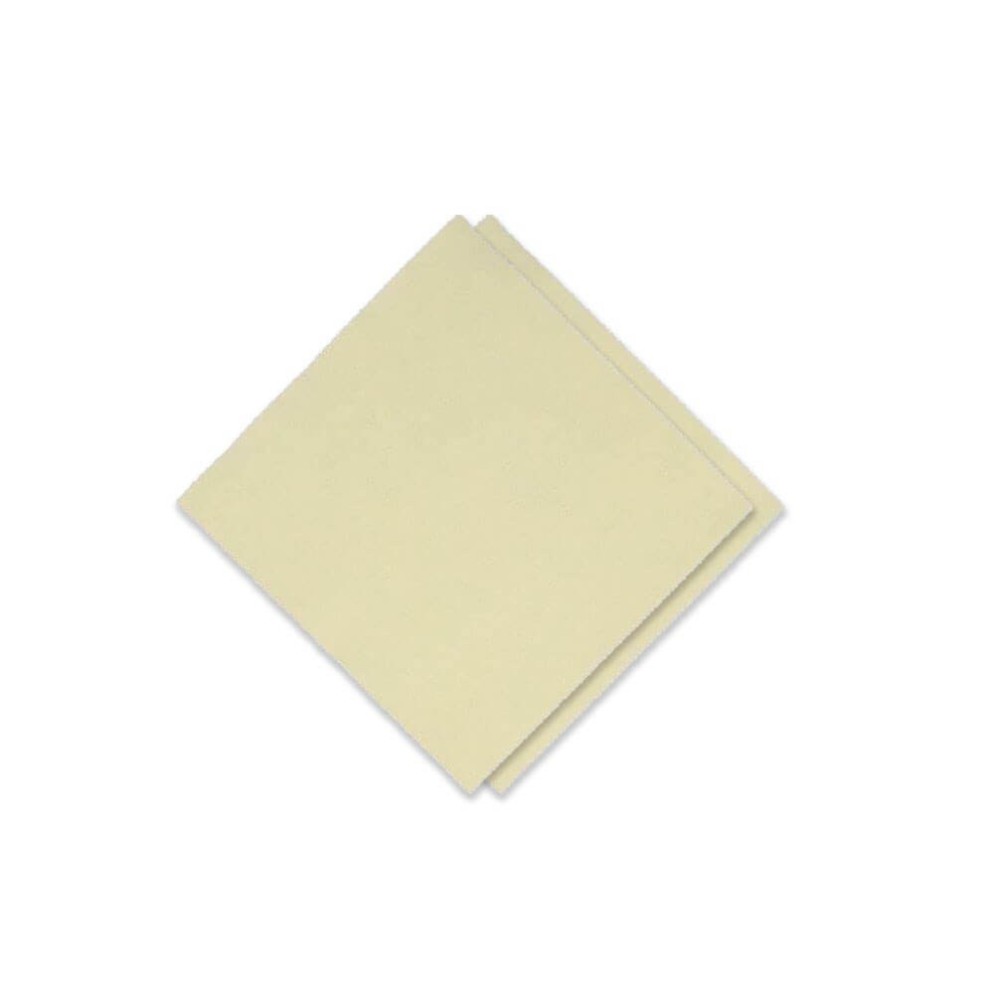 SERVIETTES OUATE POINT A POINT 38X38 IVOIRE X 1200