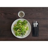 SACCHETTO SLIM NOIR AVEC SERVIETTE DUNI X 240