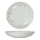 ASSIETTE CREUSE 25 CM APHRODITE BLEU & BLANC X 6