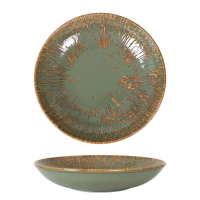 ASSIETTE CALOTTE SAGE SNELL 23 CM X 6