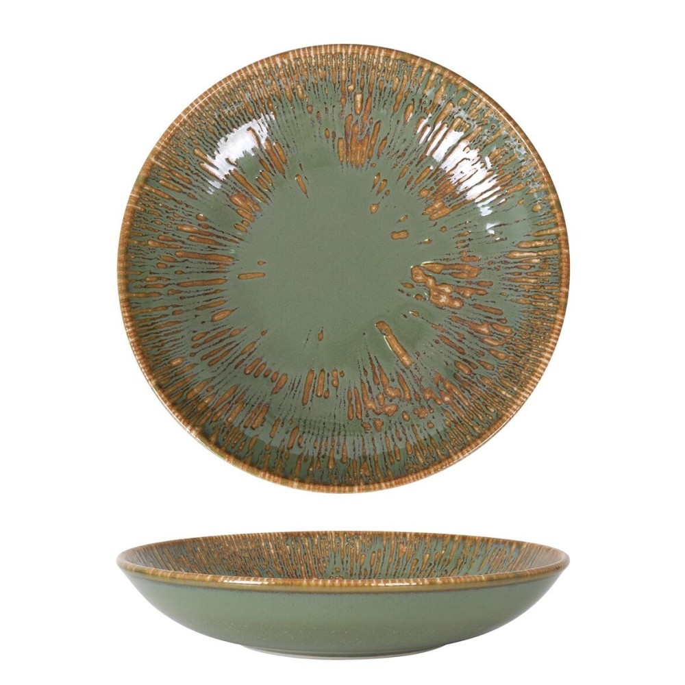 ASSIETTE CALOTTE SAGE SNELL 23 CM X 6
