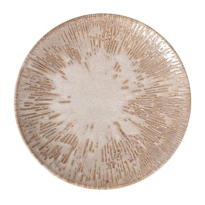 ASSIETTE PLATE SAND SNELL 27 CM X 12