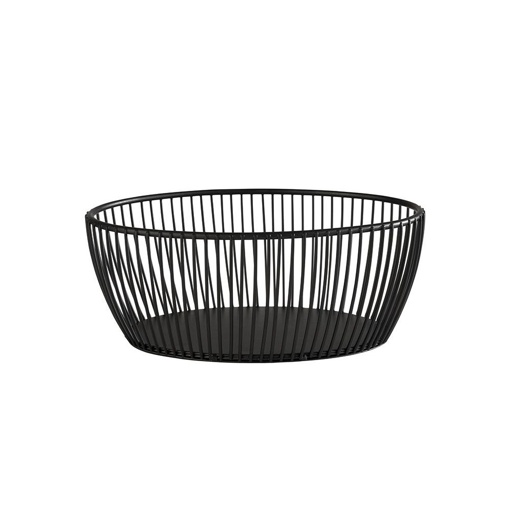 CORBEILLE SVART OVALE